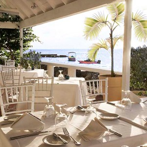 Cobblers Cove Barbados - luxury barbados holidays - resturant