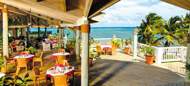 Coco Beach Restaurant - Luxury Holidays Antigua - St James Club Villas & Spa