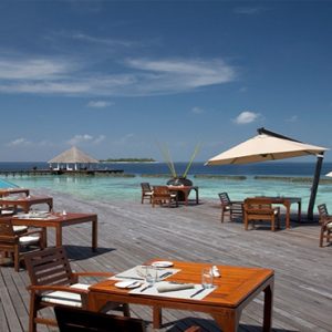 Coco Bodu Hithi Luxury Maldives Honeymoon Packages Air Restaurant Exterior