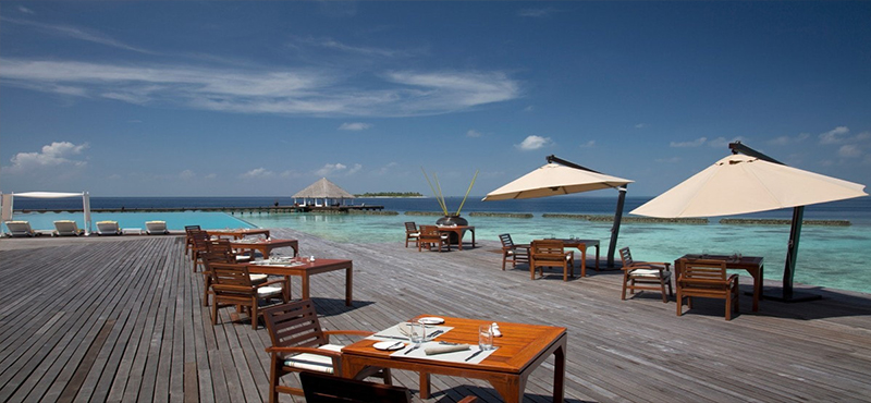 Coco Bodu Hithi Luxury Maldives Honeymoon Packages Air Restaurant Exterior