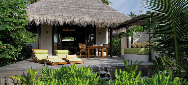 Coco Budu Hithi Maldives - Island Villa terrace