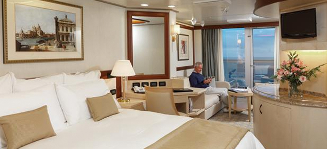 Cunard Cruises - Queen Elizabeth - Stateroom