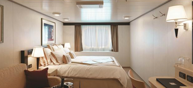 Cunard Cruises - Queen Elizabeth - Stateroom 4