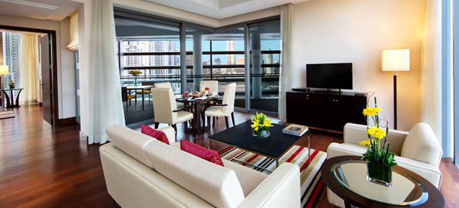 Deluxe suite with Private Balcony - The Oberoi Dubai - Luxury Dubai Holidays