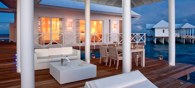 Diamonds Thudufushi - two bedroom water villas terrace
