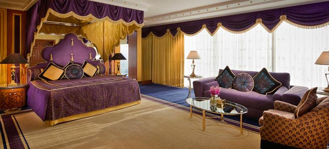 Diplomatic Three Bedroom Suite - Burj Al Arab - Luxury Dubai Holidays