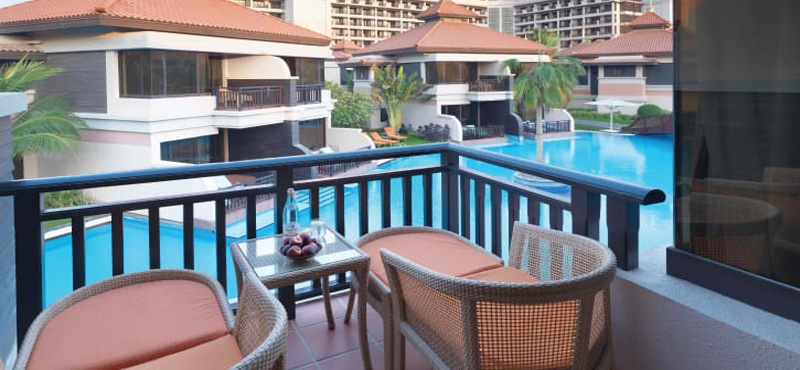 Dubai Honeymoon Packages Anantara The Palm Dubai Deluxe Lagoon View Room2