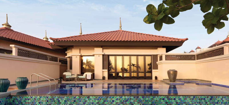 Dubai Honeymoon Packages Anantara The Palm Dubai One Bedroom Beach Pool Villa