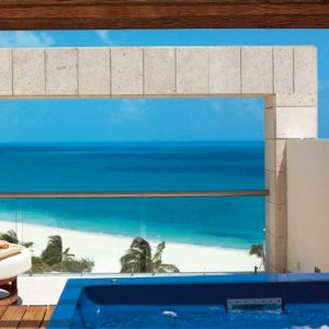 Excellence Club Two Story Rooftop Terrace Suite With Ocean Front 3 Excellence Playa Mujeres Mexico Holidays