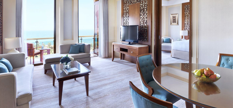 Executive Sea View Suite 2 Al Bustan Palace, A Ritz Carlton Hotel Luxury Oman Holidays