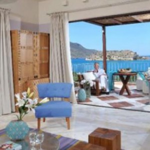 Family Suite Pool 5 - domes of elounda - luxury greece holiday packages