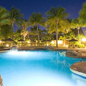 Galley Bay - Antigua holiday Packages - pool night