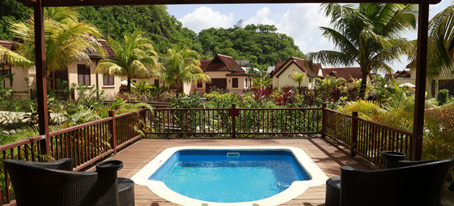 Garden and Deluxe Garden Villas - Buccament Bay St vincent - St Vincent Holidays