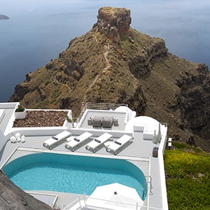 Grace Santorini - Greece Holiday Packages - villa terrace