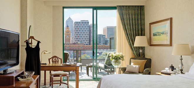 Grand River Corner Room 3 - The Langham Melbourne - Luxury Australia Holidays