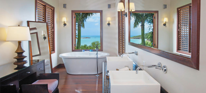 Hermitage Bay Antigua - antigua Honeymoons - Hillside Pool Suite Bedroom