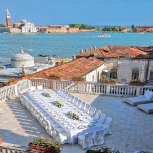 Italy Holiday Packages Baglioni Hotel Luna, Venice Wedding Event On Rooftop