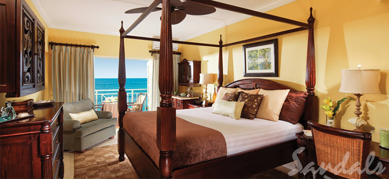 Jamaica Honeymoon Packages Sandals Ochi Beach Resort Riviera Honeymoon Beachfront Penthouse Club Level 2