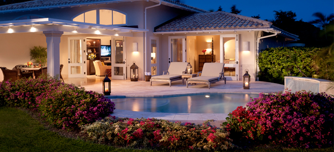 pool suites - Jumby bay antigua - luxury antigua holiday packages