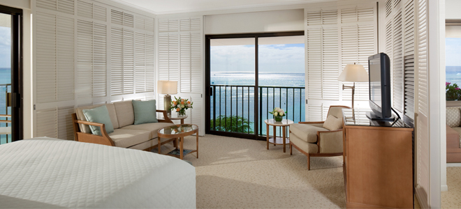 Junior Ocean Suite 2 - Halekulani Hawaii - Luxury Hawaii Holidays