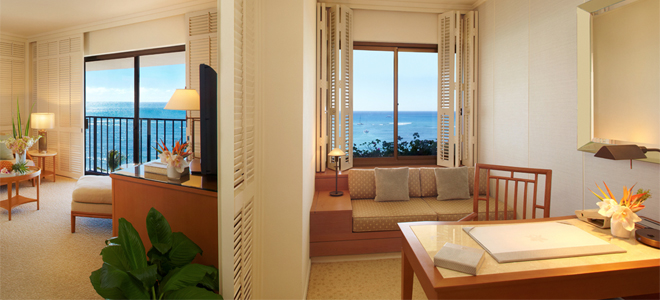 Junior Ocean Suite - Halekulani Hawaii - Luxury Hawaii Holidays