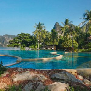 luxury Krabi holiday Packages Rayavadee Krabi Pool 2