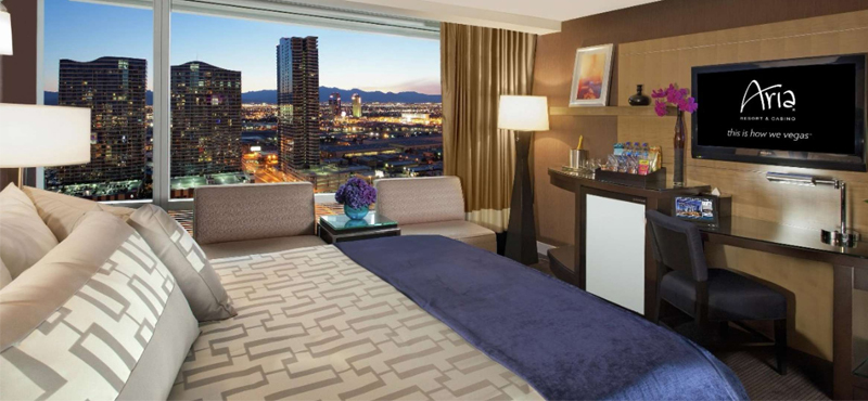 Luxury Las Vegas holiday Packages Aria Resort And Casino Resort Club Lounge King Room