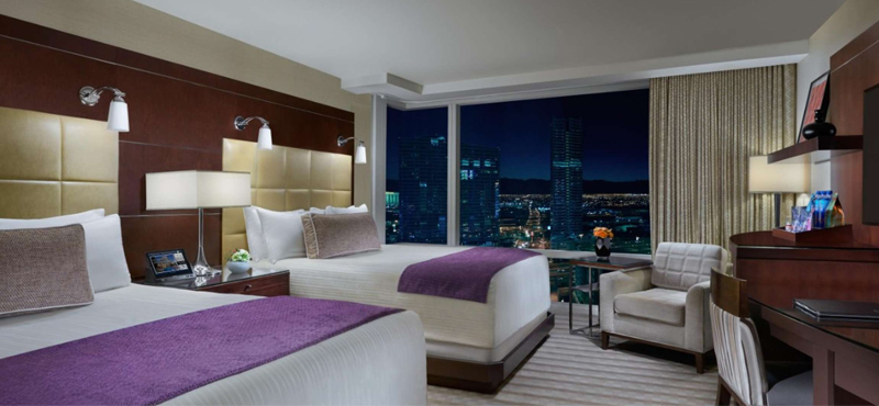 Luxury Las Vegas holiday Packages Aria Resort And Casino Resort Club Lounge Two Queen Room