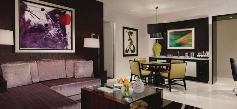 luxury Las Vegas holiday Packages Aria Resort And Casino Sky Suites Two Bedroom Mountain View