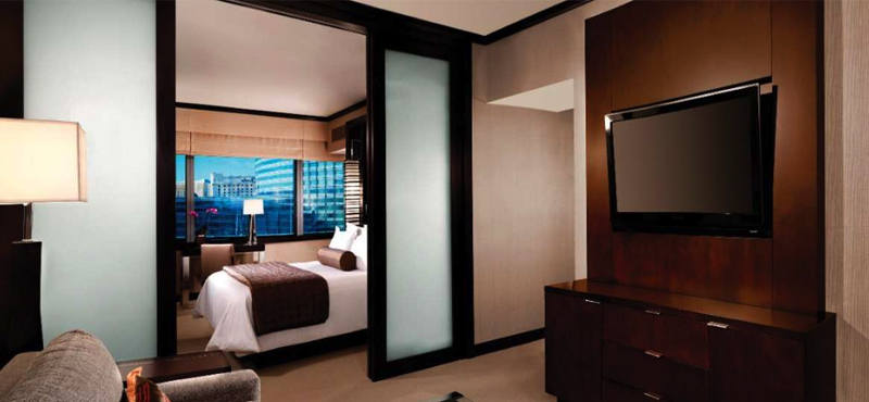 luxury Las Vegas holiday Packages Vdara Hotel And Spa City Corner Club Lounge Suite