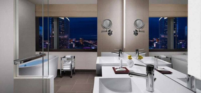 luxury Las Vegas holiday Packages Vdara Hotel And Spa City Corner Club Lounge Suite 2