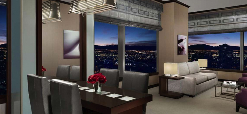 luxury Las Vegas holiday Packages Vdara Hotel And Spa Two Bedroom Penthouse