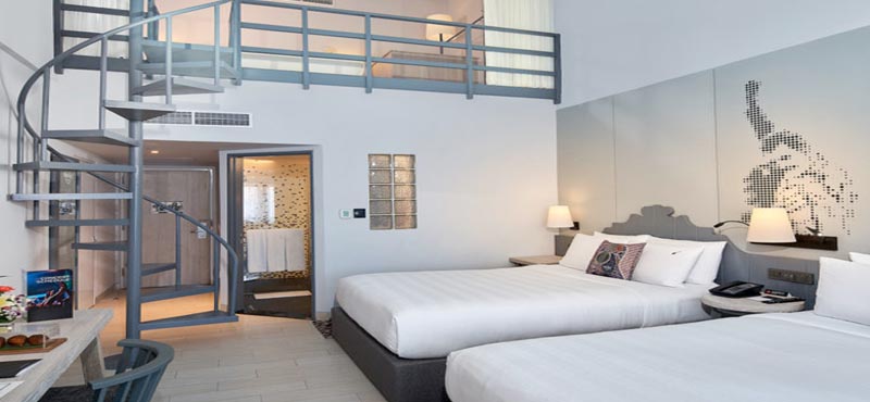 Luxury Bali Holiday Packages Hard Rock Hotel Bali Loft Room