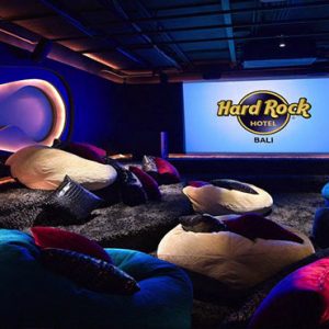 Luxury Bali Holiday Packages Hard Rock Hotel Bali Private Cinema Area