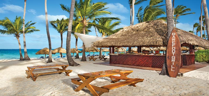 Luxury Dominican Republic Holiday Packages Dreams Palm Beach Punta Cana Barefoot Grill