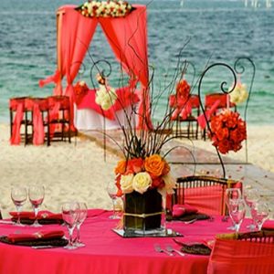 Luxury Dominican Republic Holiday Packages Dreams Palm Beach Punta Cana Beach Wedding Reception1