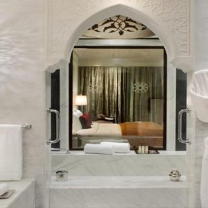 Luxury Dubai Holiday Packages Jumeirah Zabeel Saray Club Double Room Bathroom