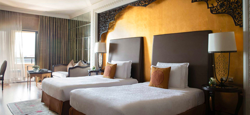 Luxury Dubai Holiday Packages Jumeirah Zabeel Saray Club Double Room Bedroom