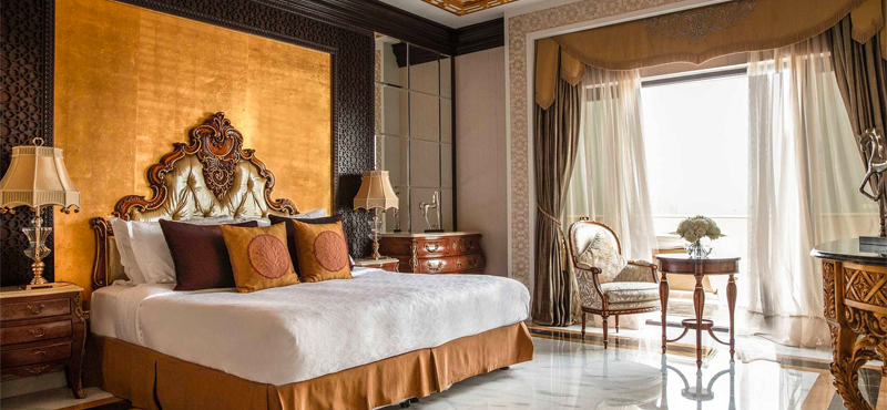 Luxury Dubai Holiday Packages Jumeirah Zabeel Saray Grand Imperial Suite Bedroom