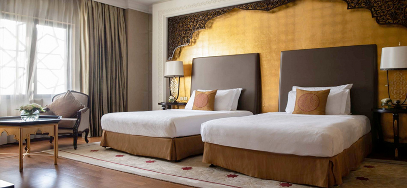 Luxury Dubai Holiday Packages Jumeirah Zabeel Saray Two Bedroom Suite Bedroom