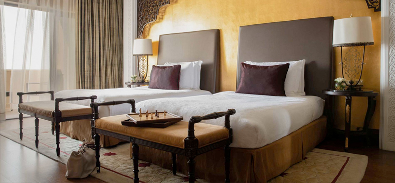 Luxury Dubai Holiday Packages Jumeirah Zabeel Saray Two Bedroom Suite Bedroom1