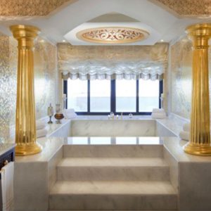 Luxury Dubai Holiday Packages Jumeirah Zabeel Saray Bathroom