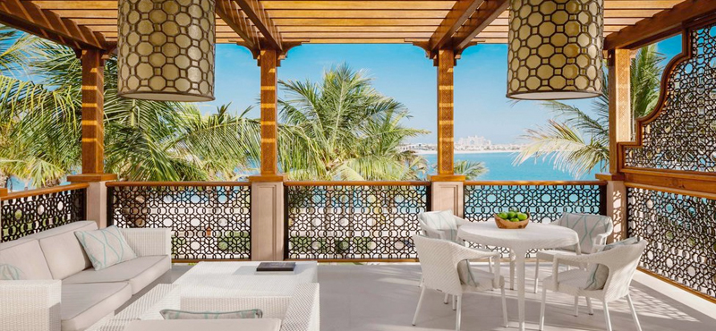 Luxury Dubai Holiday Packages One&Only The Palm Palm Beach Executive Suite Terrace