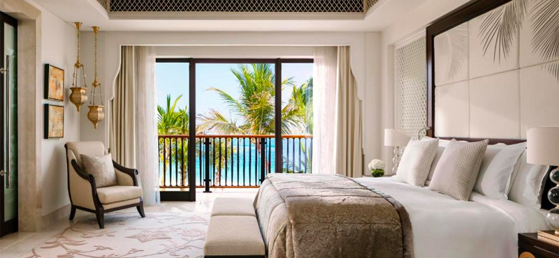 Luxury Dubai Holiday Packages One&Only The Palm Palm Beach Executive Suite Bedroom