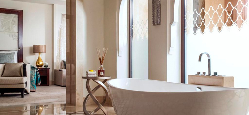 Luxury Dubai Holiday Packages One&Only The Palm Palm Beach Junior Suite Bathroom