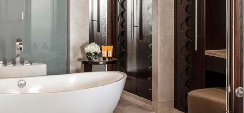 Luxury Dubai Holiday Packages One&Only The Palm Palm Beach Premiere Room Bathroom