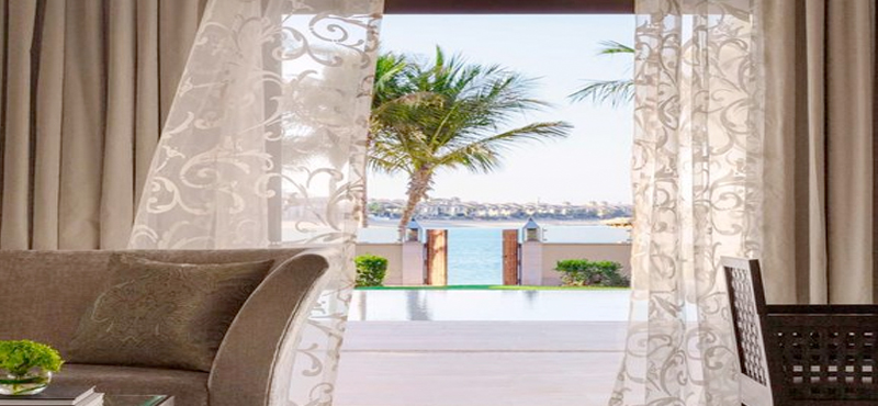 Luxury Dubai Holiday Packages One&Only The Palm Two Bedroom Beachfront Villa Villa Lounge View