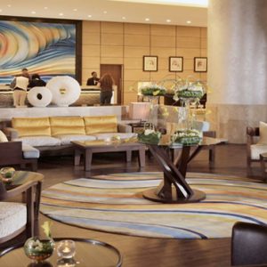 Luxury Dubai Holidays Amwaj Rotana Atrium Lobby Lounge