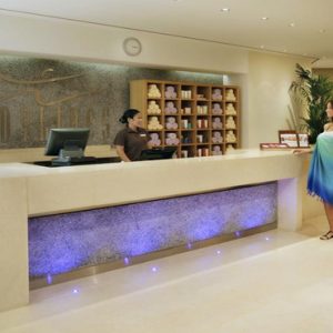 Luxury Dubai Holidays Amwaj Rotana Spa Reception