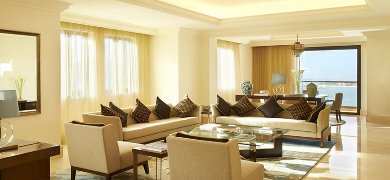 Luxury Dubai Holidays Fairmont The Palm Deluxe Bedroom Suite 2